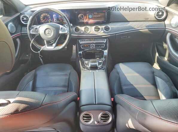WDDZF6EB2HA178667 2017 MERCEDES-BENZ E Черный Вид панели приборов