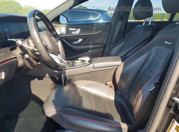 WDDZF6EB2HA178667 2017 MERCEDES-BENZ E Черный Вид салона спереди