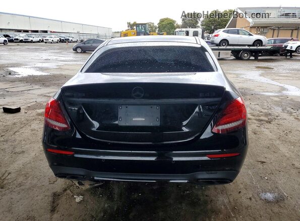 WDDZF6EB3HA201065 2017 MERCEDES-BENZ E Черный Вид сзади