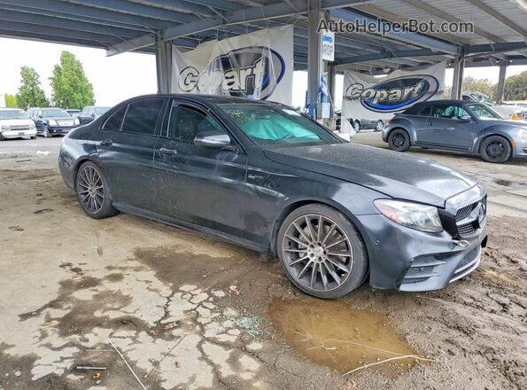 WDDZF6EB3HA201065 2017 MERCEDES-BENZ E Черный Передняя правая четверть