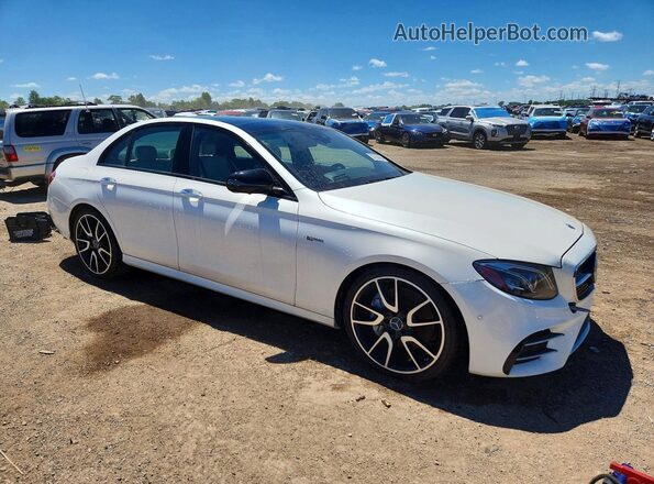 WDDZF6EB5JA441207 2018 MERCEDES-BENZ E Белый Передняя правая четверть