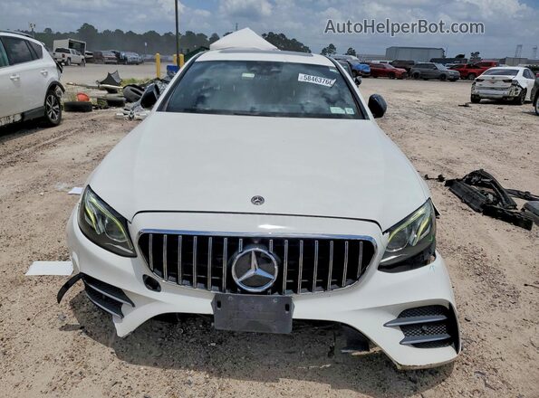 WDDZF6EB6JA384807 2018 MERCEDES-BENZ E White წინა ხედი