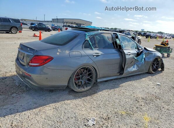 WDDZF6EB8HA214460 2017 MERCEDES-BENZ E Gray Trasero derecho