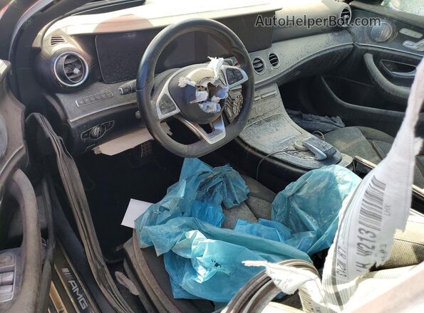 WDDZF6EB8HA214460 2017 MERCEDES-BENZ E Gray Vista del salpicadero
