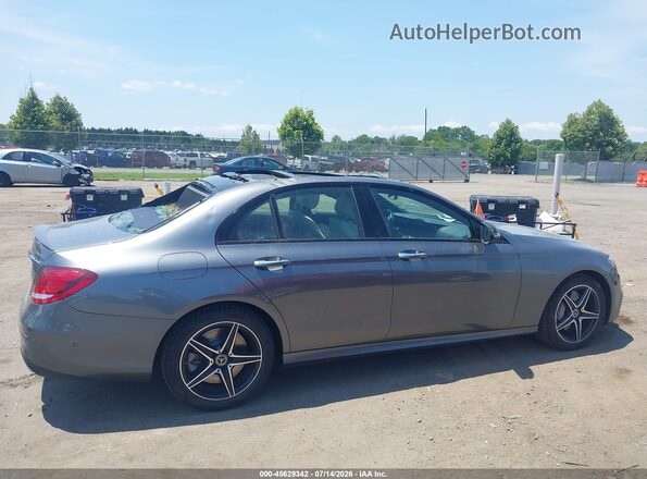 WDDZF6JB1KA491030 2019 MERCEDES-BENZ E-CLASS Gray უკანა სალონის ხედი