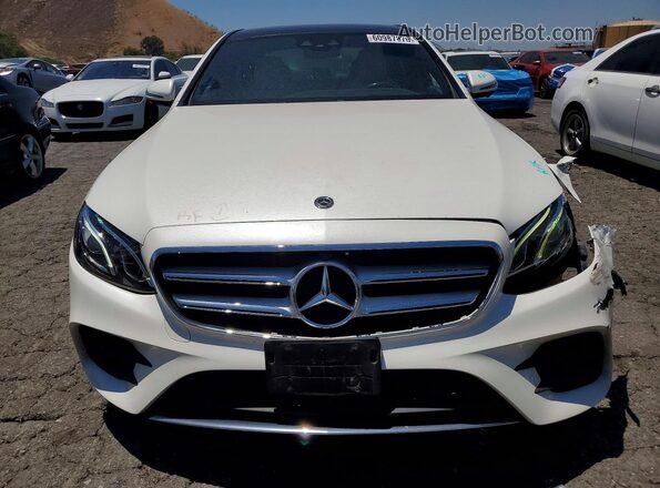WDDZF6JB1LA697675 2020 MERCEDES-BENZ E White წინა ხედი