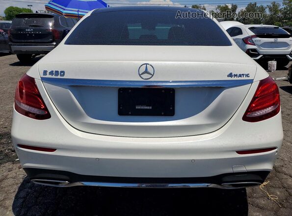 WDDZF6JB1LA697675 2020 MERCEDES-BENZ E White უკანა ხედი