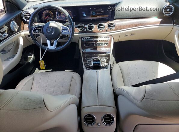 WDDZF6JB1LA697675 2020 MERCEDES-BENZ E White წინა პანელის ხედი