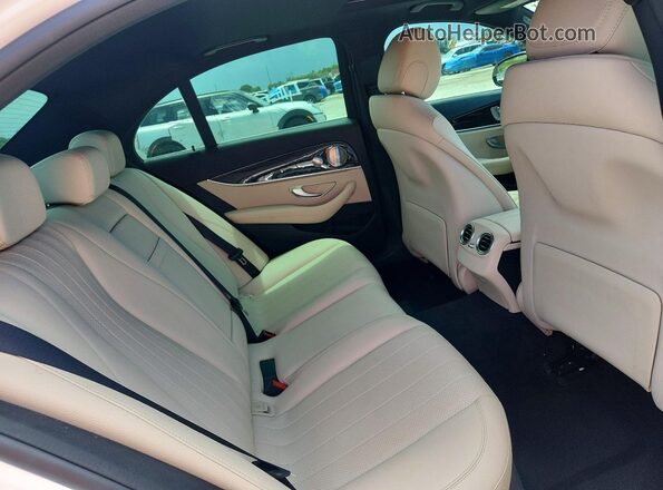 WDDZF8DB6LA723565 2020 MERCEDES-BENZ E White Rear seats view