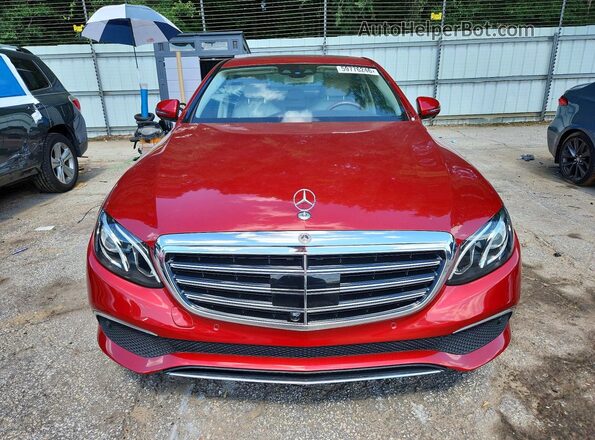 WDDZF8DB9LA704704 2020 MERCEDES-BENZ E Red Vista frontal