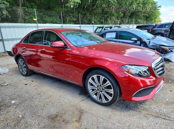 WDDZF8DB9LA704704 2020 MERCEDES-BENZ E Red Delantero derecho