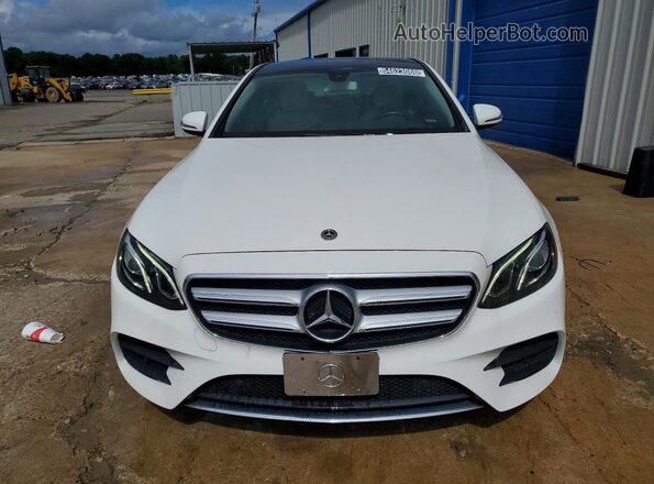 WDDZF8DB9LA752106 2020 MERCEDES-BENZ E White Widok z przodu