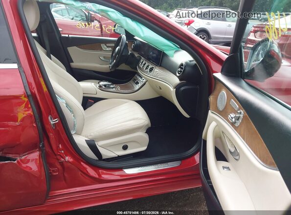WDDZF8EB3LA729192 2020 MERCEDES-BENZ E-CLASS Red Սալոնի դիմացի տեսք