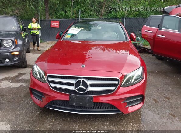 WDDZF8EB3LA729192 2020 MERCEDES-BENZ E-CLASS Red Սարքավորումների վահանակի տեսք