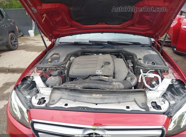 WDDZF8EB3LA729192 2020 MERCEDES-BENZ E-CLASS Red Հետևի տեսք