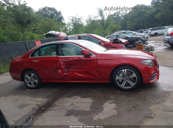 WDDZF8EB3LA729192 2020 MERCEDES-BENZ E-CLASS Red Սալոնի հետևի տեսք