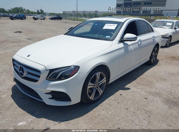WDDZF8EB4LA720680 2020 MERCEDES-BENZ E-CLASS White წინა მარცხენა ხედი სამი მეოთხედიდან