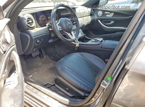 WDDZF8EB6LA709308 2020 MERCEDES-BENZ E Gray Вид салону спереду