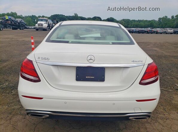 WDDZF8EB8LA750412 2020 MERCEDES-BENZ E White Вид ззаду