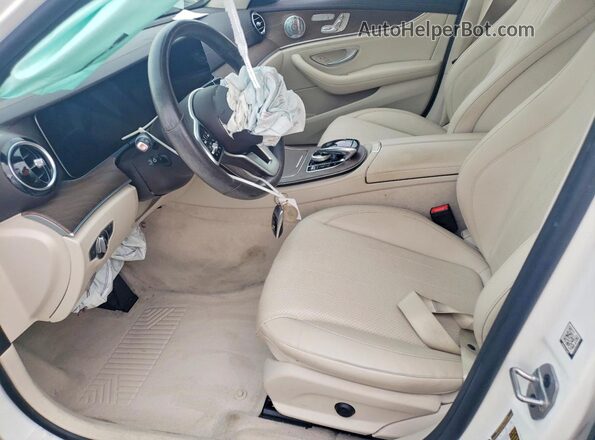 WDDZF8EB8LA750412 2020 MERCEDES-BENZ E White Вид салону спереду