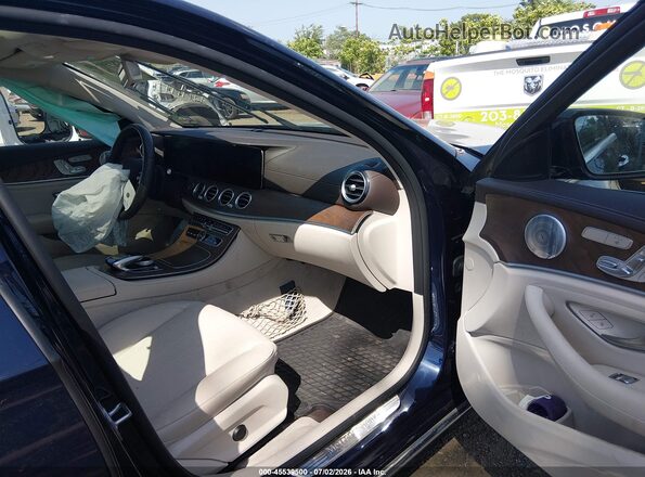 WDDZF8EB9LA748572 2020 MERCEDES-BENZ E-CLASS Navy Front interior view
