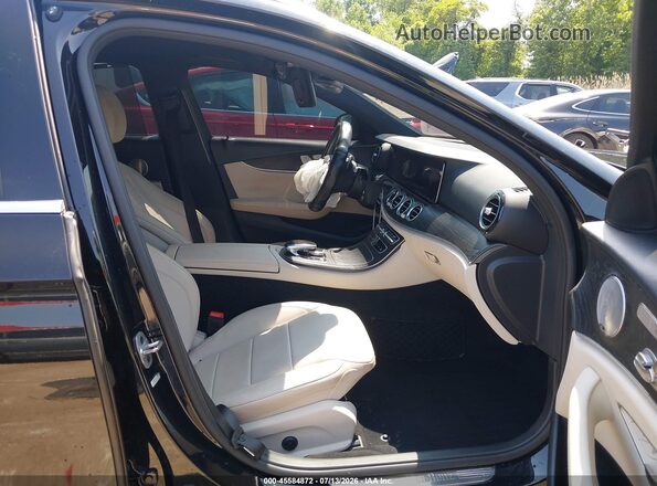 WDDZH6JB4KA539453 2019 MERCEDES-BENZ E-CLASS Black წინა სალონის ხედი