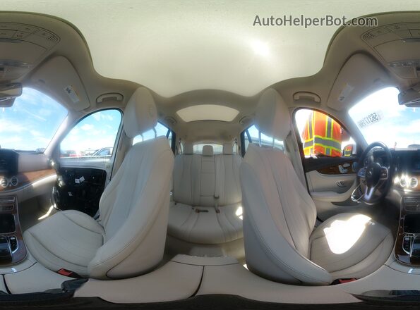 WDDZH6JB9KA559133 2019 MERCEDES-BENZ E White 360 interior view