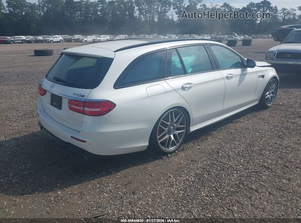 WDDZH8KB5JA430430 2018 MERCEDES-BENZ AMG E 63 White Задня права чверть