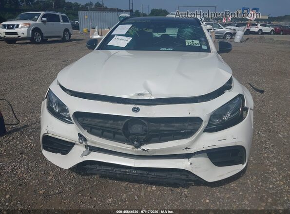 WDDZH8KB5JA430430 2018 MERCEDES-BENZ AMG E 63 White Вид спереду