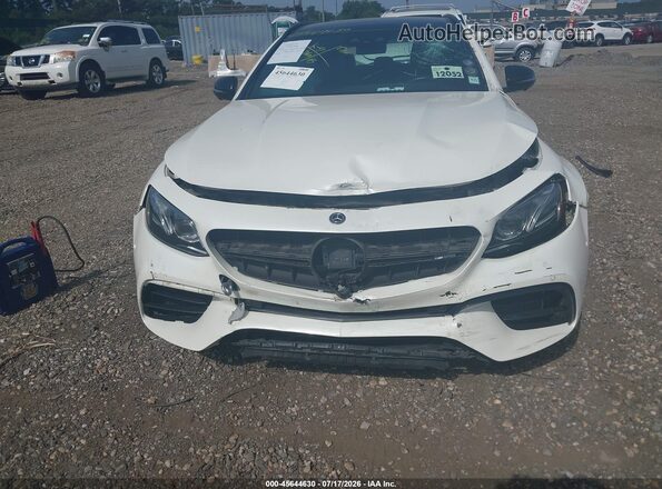 WDDZH8KB5JA430430 2018 MERCEDES-BENZ AMG E 63 White Вид щитка приладів