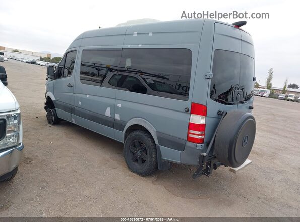WDZFE7CD9GP182737 2016 MERCEDES-BENZ SPRINTER Gray Trasero izquierdo