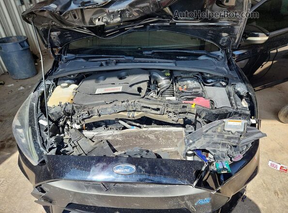 WF0DP3TH0G4115620 2016 FORD FOCUS Black Widok wnętrza z tyłu