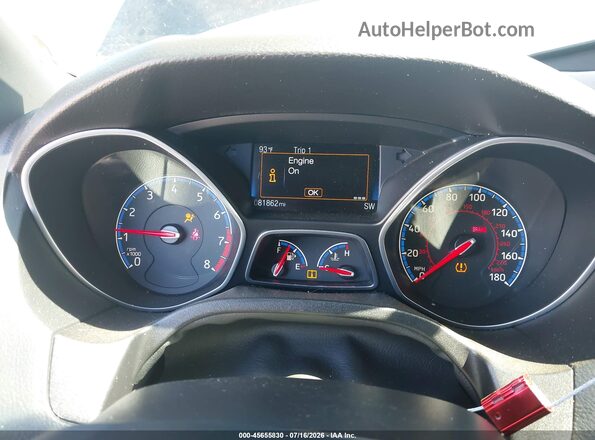 WF0DP3TH1G4116050 2016 FORD FOCUS RS Black Հետևի նստատեղերի տեսք