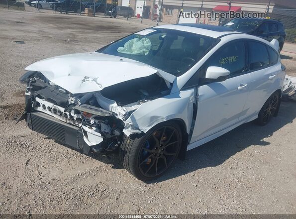 WF0DP3TH5G4117282 2016 FORD FOCUS White Vista tres cuartos delantera izquierda