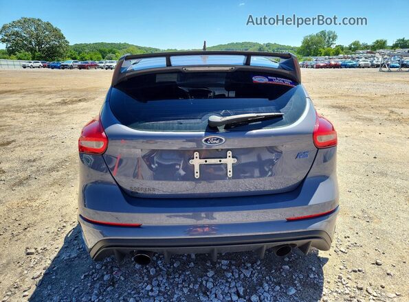 WF0DP3TH5H4125903 2017 FORD FOCUS Gray Вид ззаду