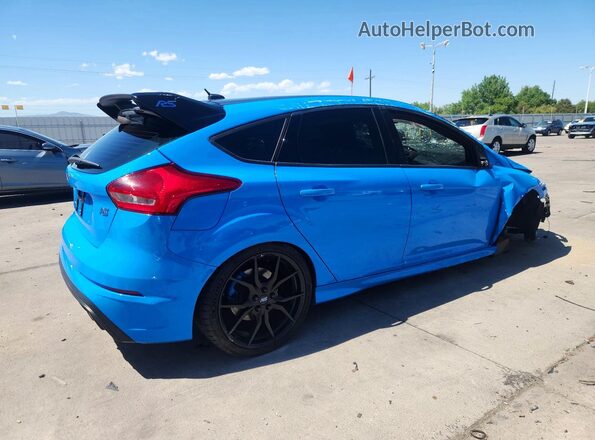 WF0DP3TH6J4126676 2018 FORD FOCUS Синий Задняя правая четверть