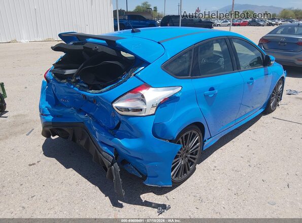 WF0DP3THXH4120633 2017 FORD FOCUS RS Blue Rear right