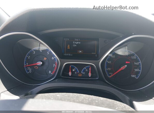 WF0DP3THXH4120633 2017 FORD FOCUS RS Blue Rear seats view