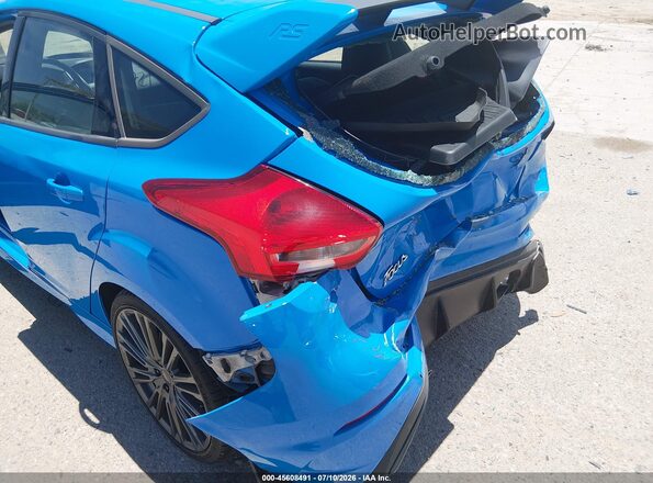 WF0DP3THXH4120633 2017 FORD FOCUS RS Blue Front view