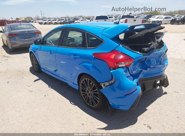 WF0DP3THXH4120633 2017 FORD FOCUS RS Blue Rear left