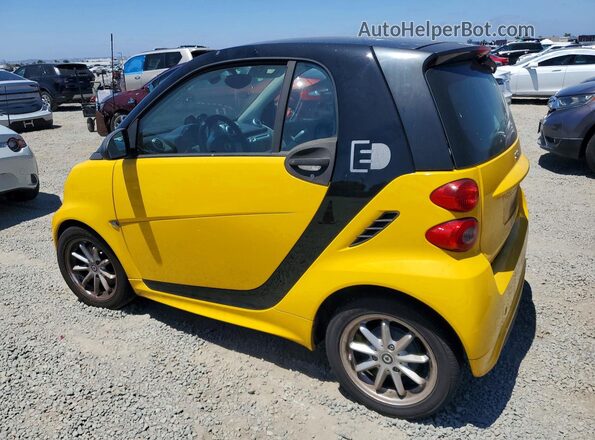 WMEEJ9AAXGK843380 2016 SMART FORTWO Желтый Задняя левая четверть