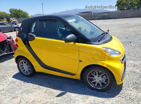 WMEEJ9AAXGK843380 2016 SMART FORTWO Желтый Передняя правая четверть