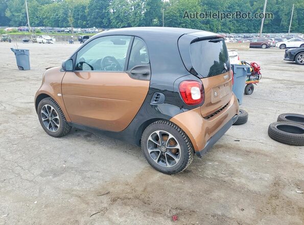 WMEFJ5DA1GK052308 2016 SMART FORTWO Brown Հետևի ձախ