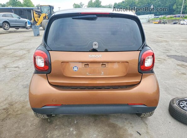 WMEFJ5DA1GK052308 2016 SMART FORTWO Brown Սալոնի դիմացի տեսք