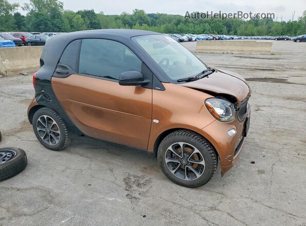 WMEFJ5DA1GK052308 2016 SMART FORTWO Brown Դիմացի տեսք