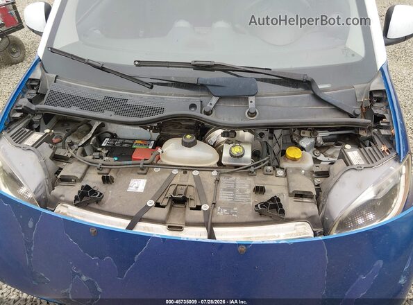 WMEFJ5DA3GK049295 2016 SMART FORTWO Blue Вид ззаду