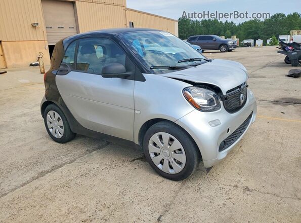 WMEFJ5DA3GK076996 2016 SMART FORTWO Серебряный Передняя правая четверть