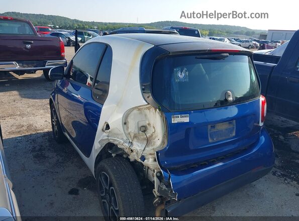 WMEFJ5DA6GK059268 2016 SMART FORTWO Blue უკანა მარცხენა