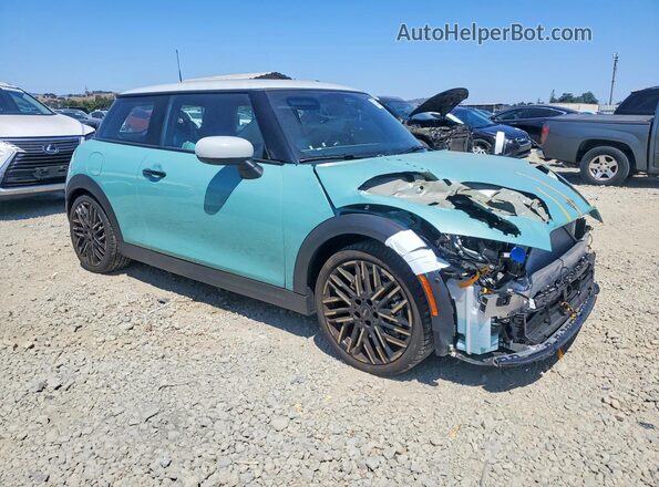 WMW13GD00S2W58596 2025 MINI COOPER Turquoise Delantero derecho