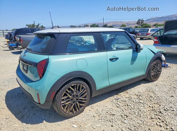 WMW13GD00S2W58596 2025 MINI COOPER Turquoise Trasero derecho